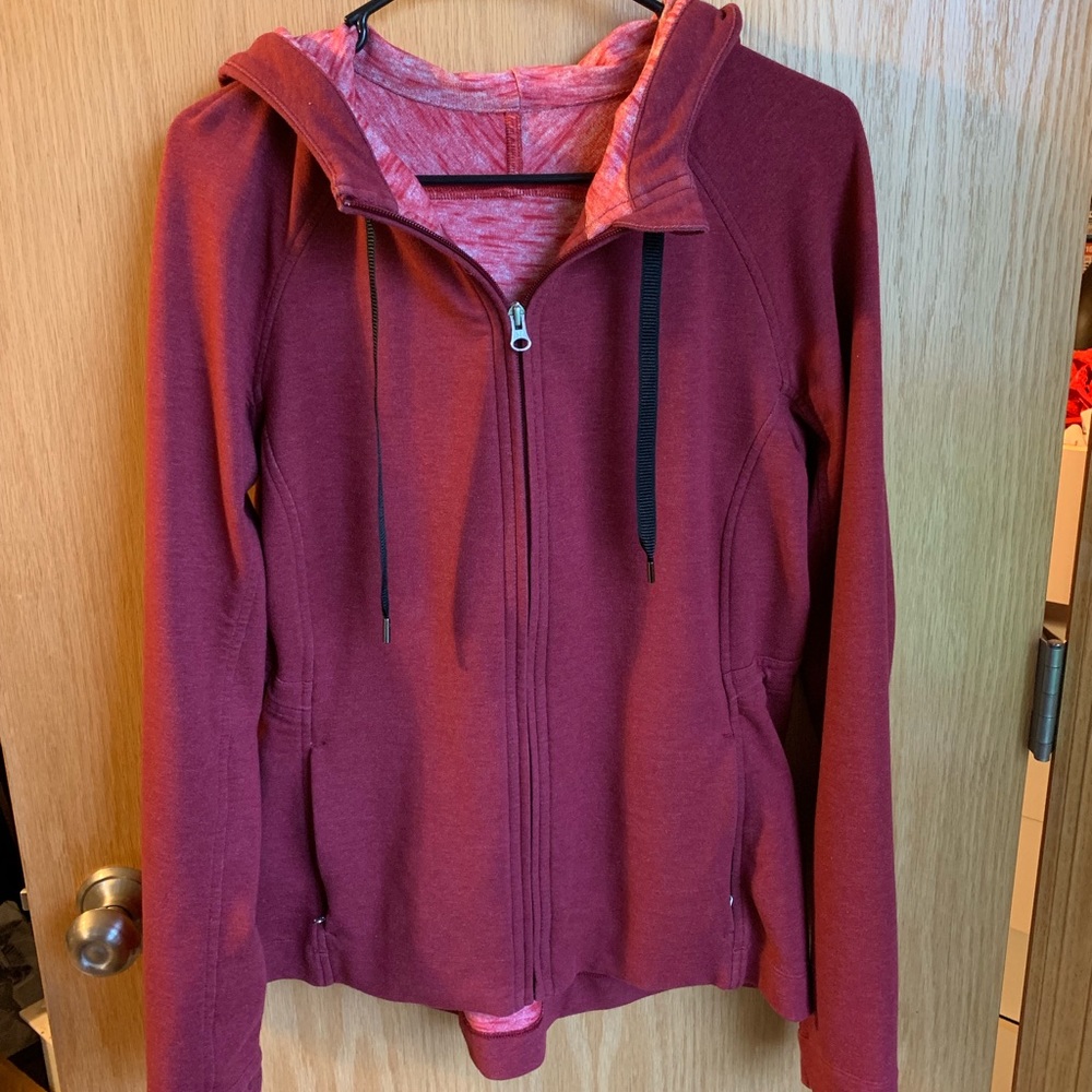 Red Lululemon Sweatshirt